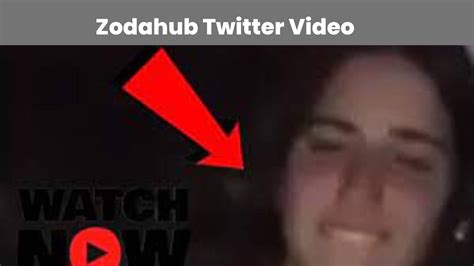 zodahub video|Zodahub Video Exposed: Unveiled About Zodahubs Twitter Clip